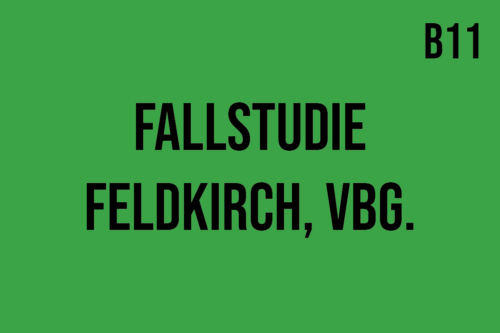 B11 - Fallstudie Feldkirch, Vbg.