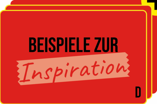 Kapitel D - Beispiele zur Inspiration