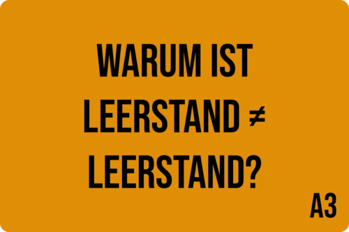 A3 - Warum ist Leerstand nicht gleich Leerstand?