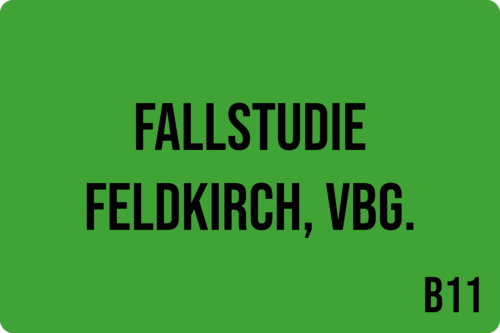 B11 - Fallstudie Feldkirch, Vbg.