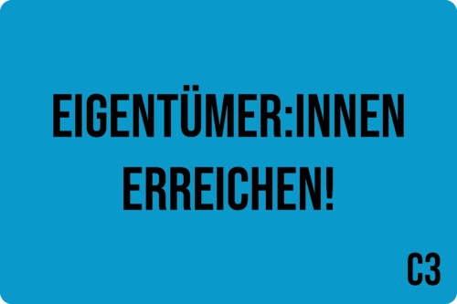 C3 - Eigentümer:innen erreichen!