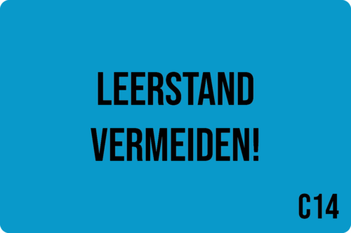 C14 - Leerstand vermeiden!
